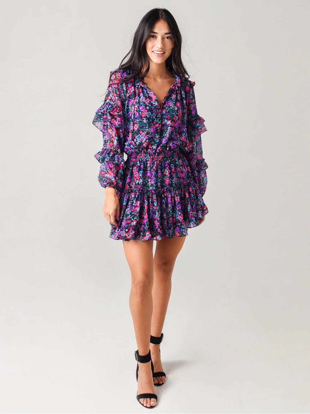 Misa Los Angeles rizou floral dress